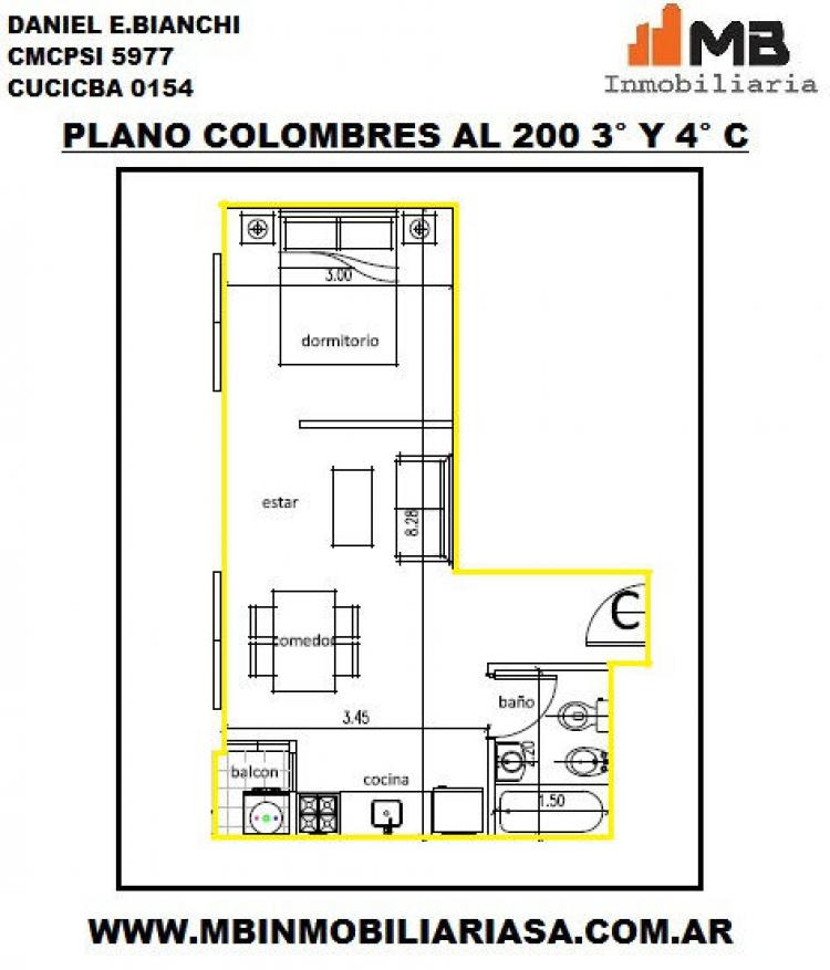 SUSPENDIDO!!Almagro monoamb. en construcción en Colombres al 200 4°C