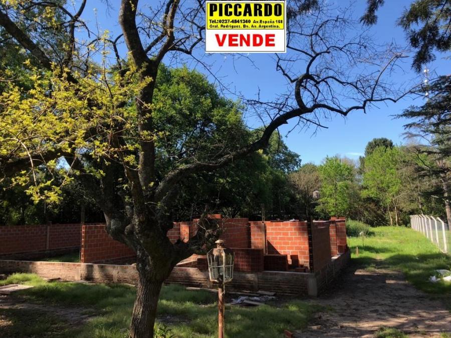  TERRENO EN VENTA CON MEJORAS. CASA EN CONSTRUCCIÓN EN Bº HERMOSO REF. AR55 GRAL. RODRÍGUEZ PICCARDO