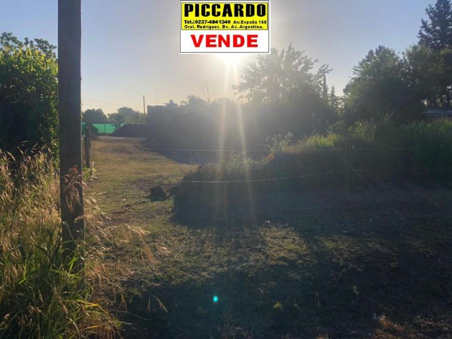  LOTE EN VENTA Bº ALTOS DE SAN JOAQUIN REF.AR113 GRAL. RODRÍGUEZ PICCARDO