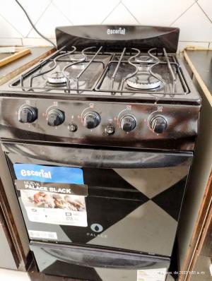 -COCINA PALACE CRISTAL LX S2 GE NEGRA ESCORIAL