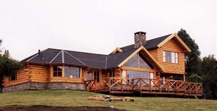 Construccion de cabañas en madera Casa de Troncos en Bariloche