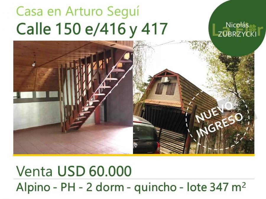 Foto Casa en Venta en Arturo Seguí, Buenos Aires - U$D 60.000 - CAV114949 - BienesOnLine