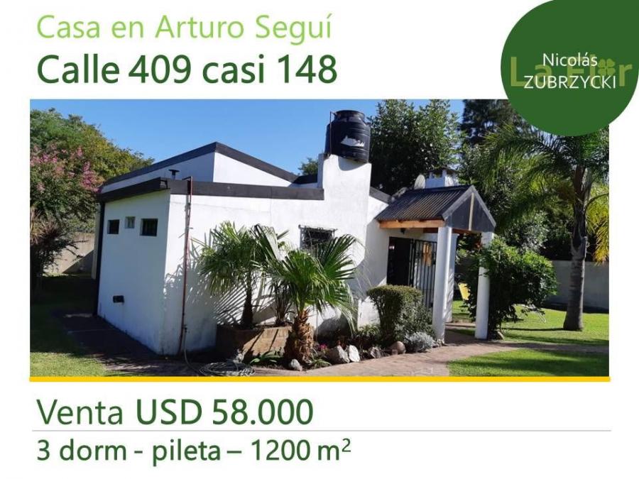 Foto Casa en Venta en arturo seguí, Buenos Aires - U$D 58.000 - CAV115081 - BienesOnLine