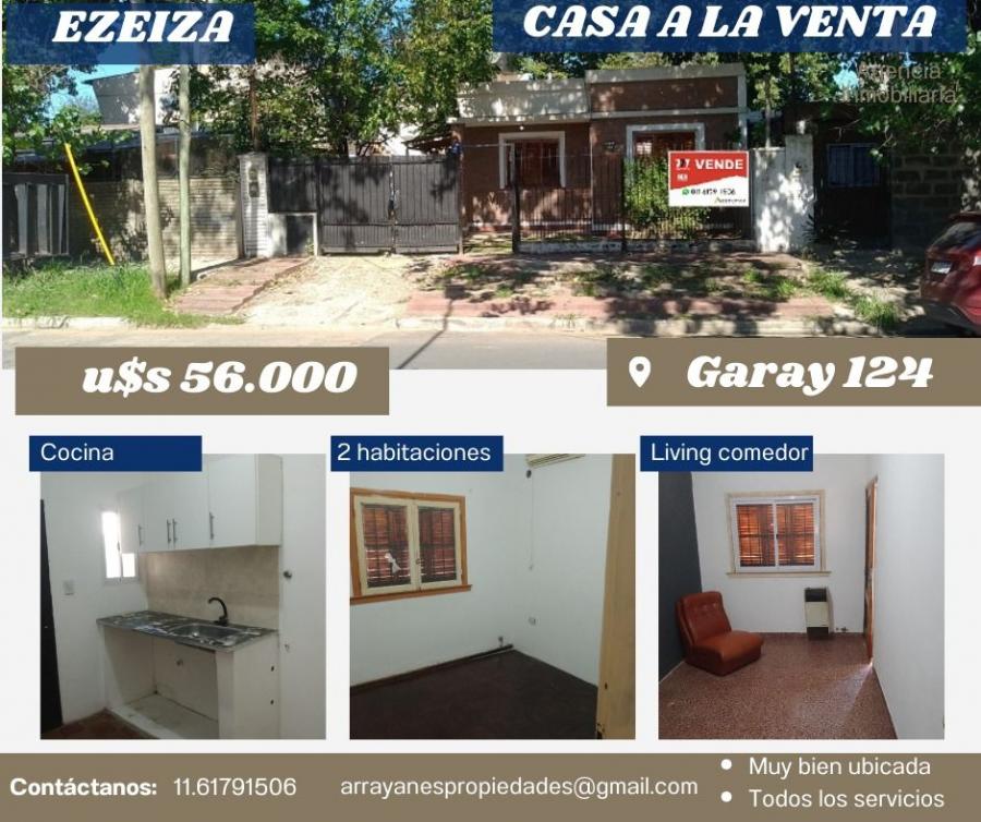 Foto Casa en Venta en Ezeiza, Ezeiza, Buenos Aires - U$D 50.000 - CAV117911 - BienesOnLine