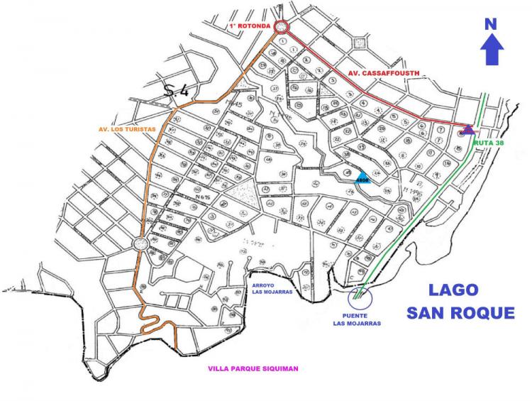 LOTE EN MIRADOR DEL LAGO BIALET MASSE A SEIS CUADRAS DE RUTA NAC 38 (ref 4808)