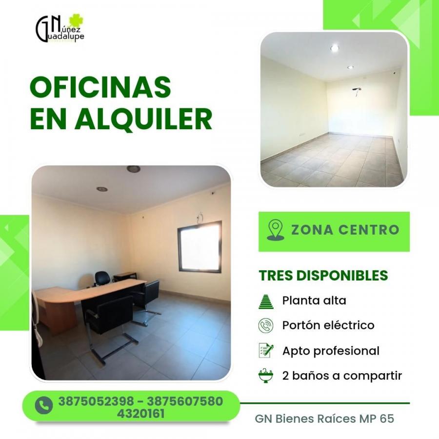 Oficinas en alquiler en zona centro