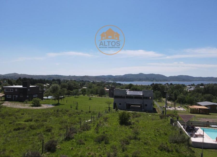 TERRENO 1.046 M2, SERVICIOS. ESCRITURA. VISTA AL LAGO LOS MOLINOS. POTRERO GARAY. CORDOBA