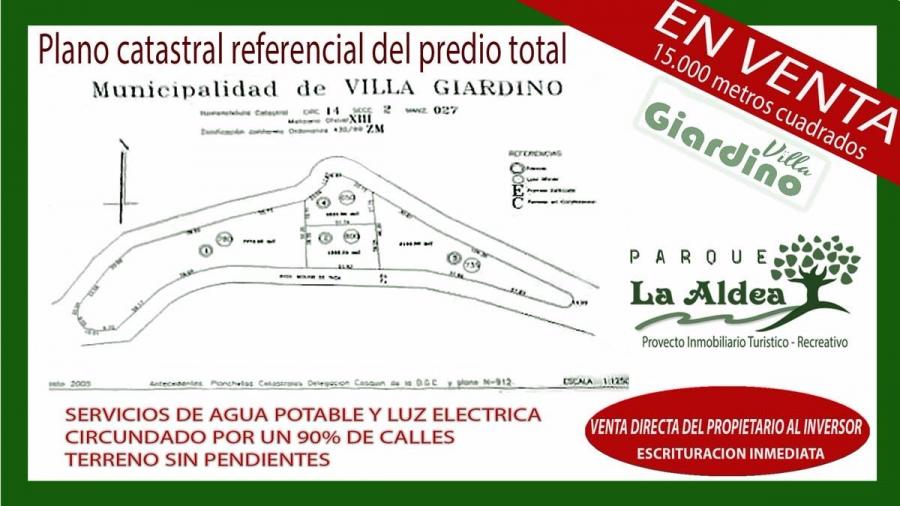 Foto Terreno en Venta en Villa Giardino, Córdoba - 1 hectareas - U$D 150.000 - TEV106623 - BienesOnLine