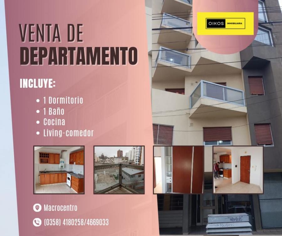 Foto Departamento en Venta en MACROCENTRO, Rio Cuarto, Córdoba - U$D 45.000 - DEV117970 - BienesOnLine