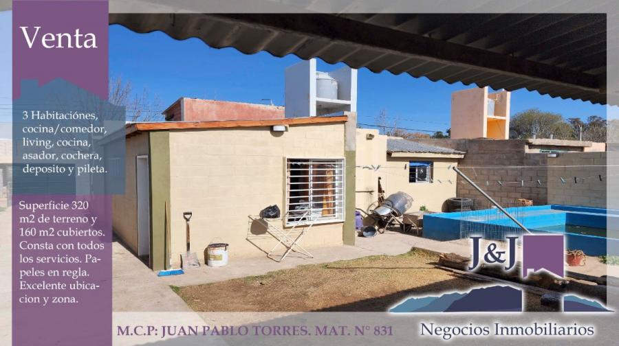 Vendo propiedad en Juana Koslay con local comercial