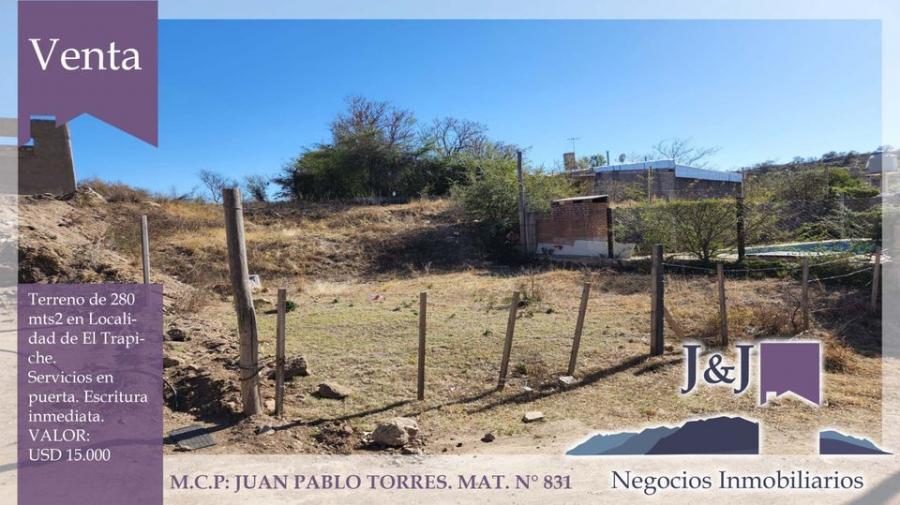 Vendo terreno en Trapiche, zona muy tranquila