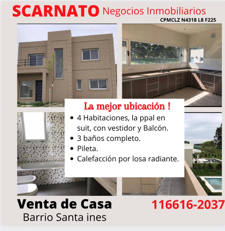 Venta de Casa Barrio Santa Inés 