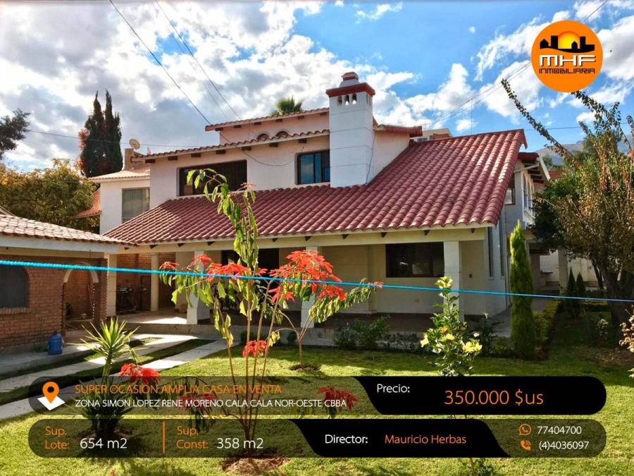 Foto Casa en Venta en Cala Cala Nor Oeste, Cochabamba, Cochabamba - U$D 350.000 - CAV7770 - BienesOnLine