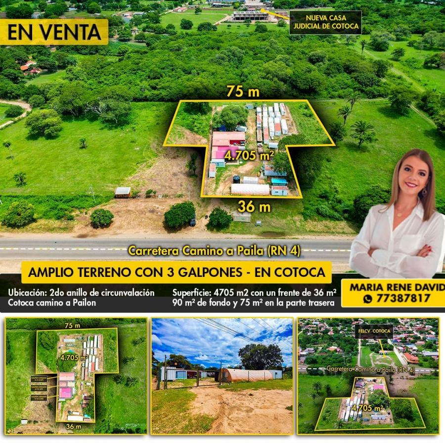 Terreno en Venta en Cotoca