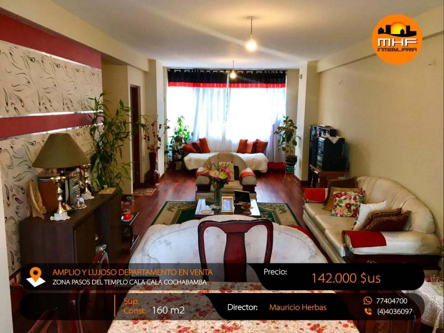 Foto Departamento en Venta en Cala Cala, Cochabamba, Cochabamba - U$D 142.000 - DEV7908 - BienesOnLine