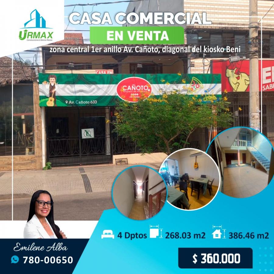 Foto Casa en Venta en Cañoto, Santa Cruz de la Sierra, Santa Cruz - U$D 360.000 - CAV7294 - BienesOnLine