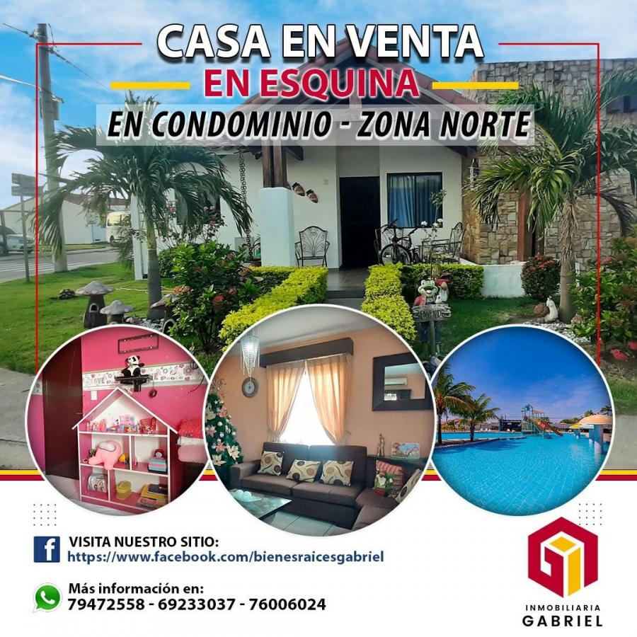 Foto Casa en Venta en Condominio Fontana Riviera 1, Andrés Ibañez, Santa Cruz - U$D 134.000 - CAV6140 - BienesOnLine