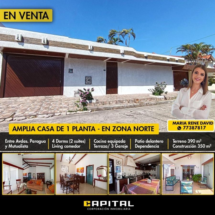 Foto Casa en Venta en Calle Ponce León, entre Av. Paragua y Av. Mutualis, Santa Cruz de la Sierra, Santa Cruz - U$D 249.000 - CAV7987 - BienesOnLine