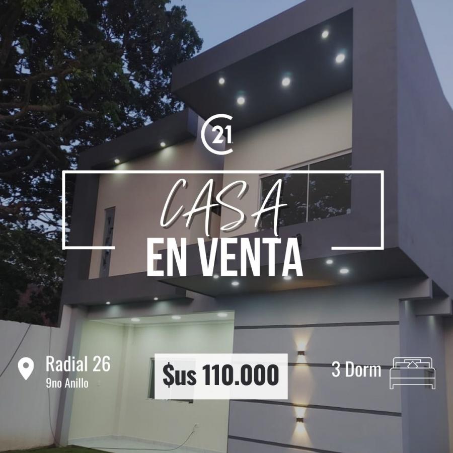 CASA EN VENTA A ESTRENAR, ZONA NORTE INGRESANDO POR MAINTER O RADIAL 26