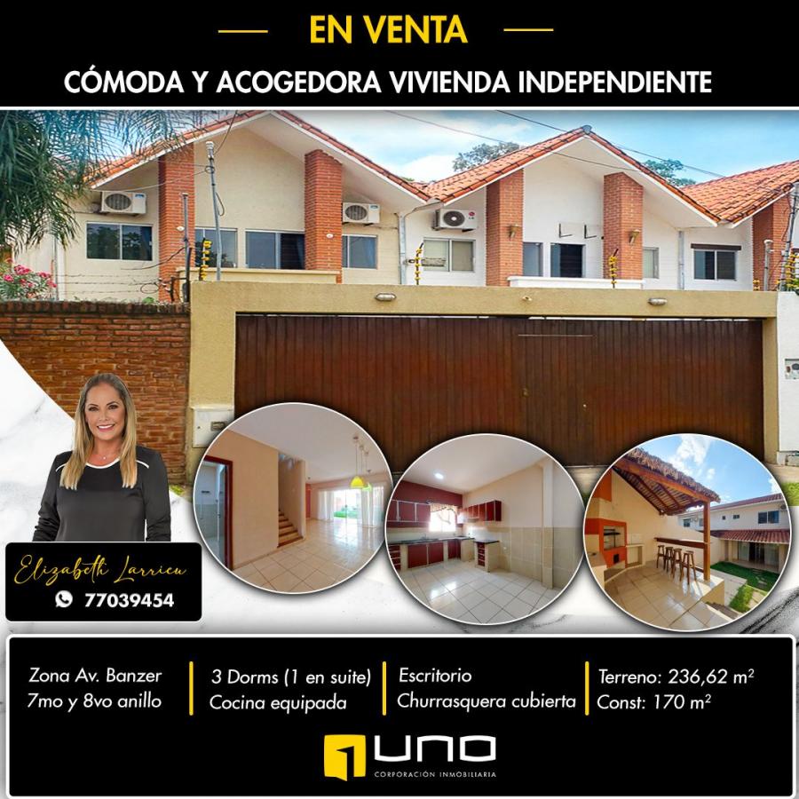 Foto Casa en Venta en Santa Cruz de la Sierra, Santa Cruz - U$D 140.000 - CAV6429 - BienesOnLine