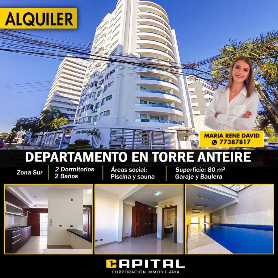 Foto Departamento en Alquiler en Santa Cruz de la Sierra, Santa Cruz - $ 3.400 - DEA7825 - BienesOnLine