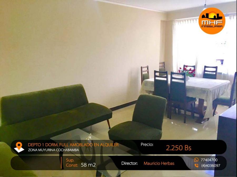 Departamento en Alquiler en Cochabamba