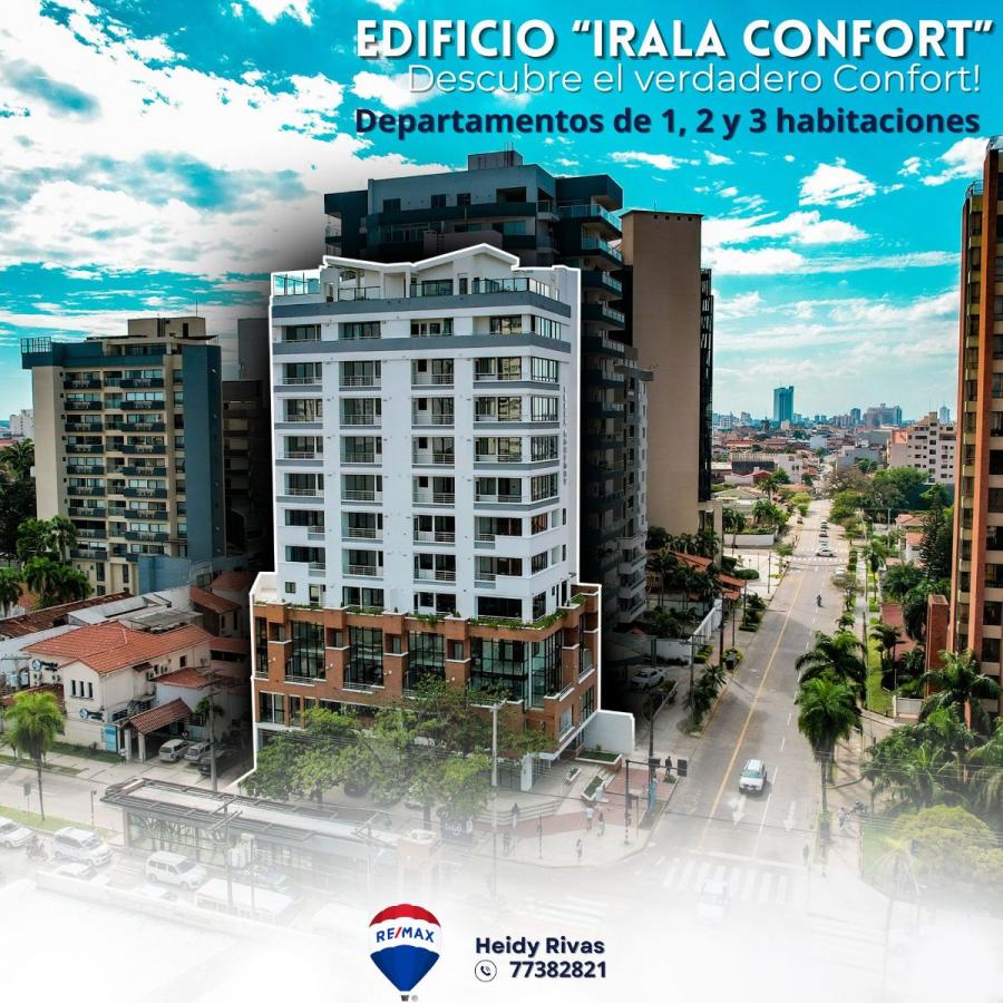 Departamentos de 1-2 y duplex Avenida Irala Esquina Cochabamba