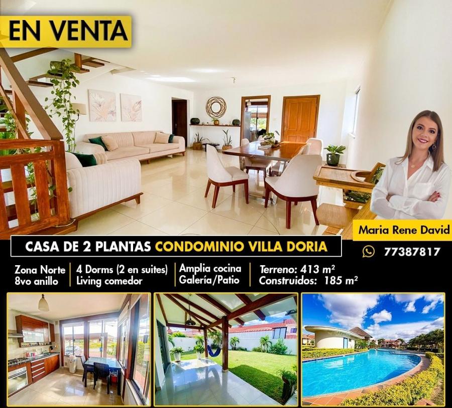 Foto Casa en Venta en Avenida Cristo Redentor, 8vo Anillo, Santa Cruz de la Sierra, Santa Cruz - U$D 198.000 - CAV7947 - BienesOnLine