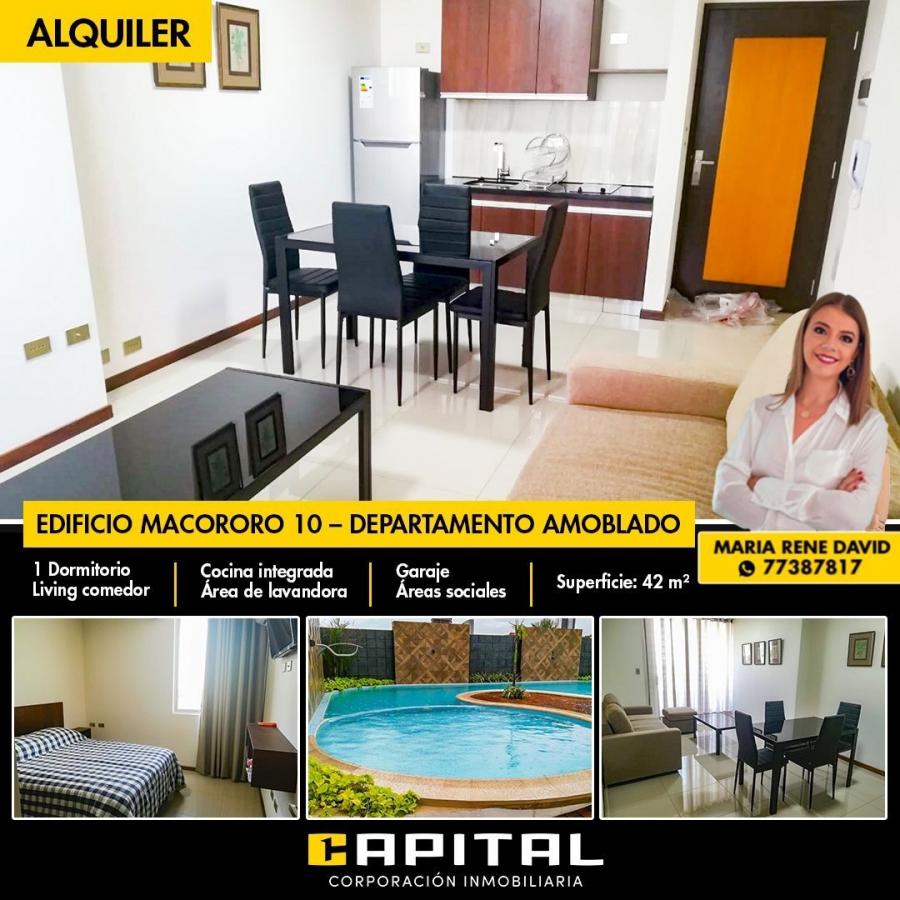 Foto Departamento en Alquiler en Zona Norte, Santa Cruz de la Sierra, Santa Cruz - U$D 500 - DEA8067 - BienesOnLine