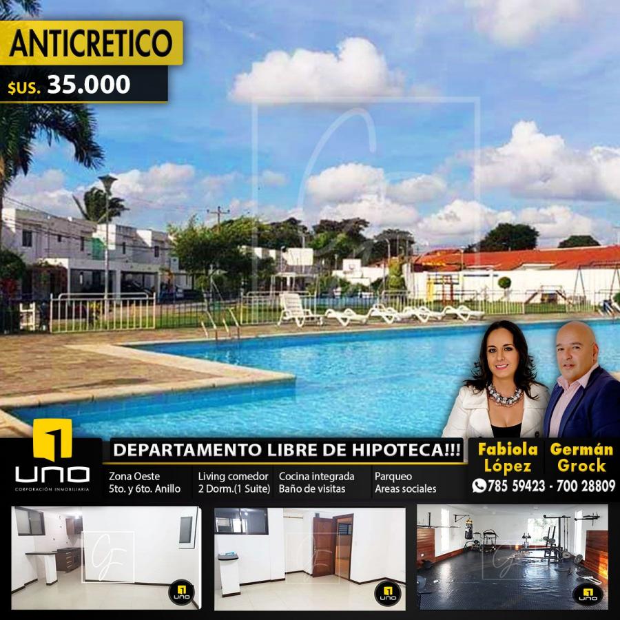 Departamento en Venta en avenida pirai Santa Cruz de la Sierra