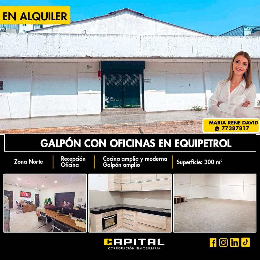 Foto Deposito en Alquiler en Barrio Equipetrol, Santa Cruz de la Sierra, Santa Cruz - U$D 1.500 - DPA7959 - BienesOnLine