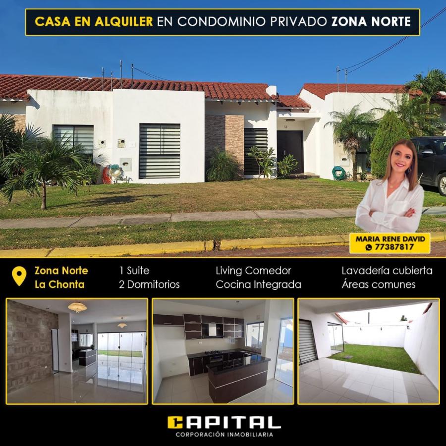 Foto Casa en Alquiler en Santa Cruz de la Sierra, Santa Cruz - $ 4.000 - CAA7817 - BienesOnLine