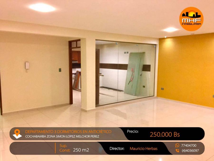 Foto Departamento en Alquiler en Mayorazgo, Cochabamba, Cochabamba - $ 250.000 - DEA7740 - BienesOnLine