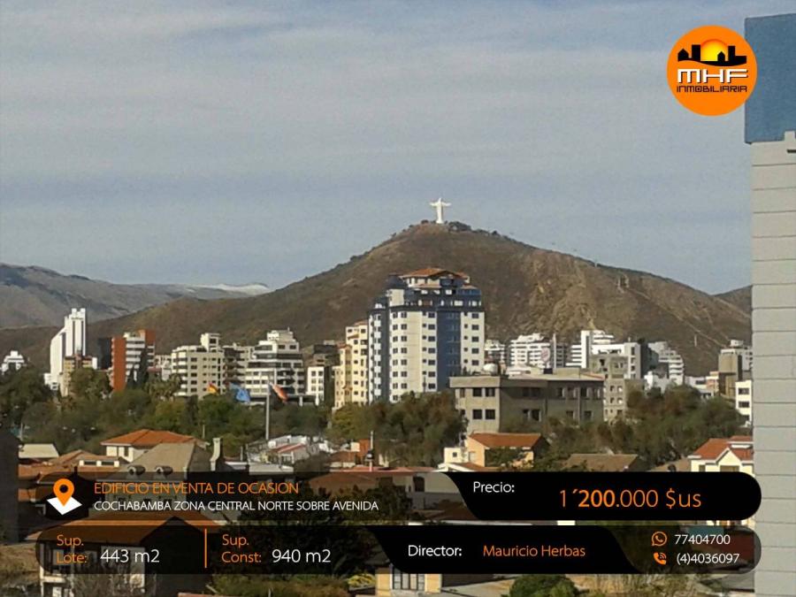 Foto Edificio en Venta en Central Norte, Cochabamba, Cochabamba - U$D 1.200.000 - EDV7734 - BienesOnLine