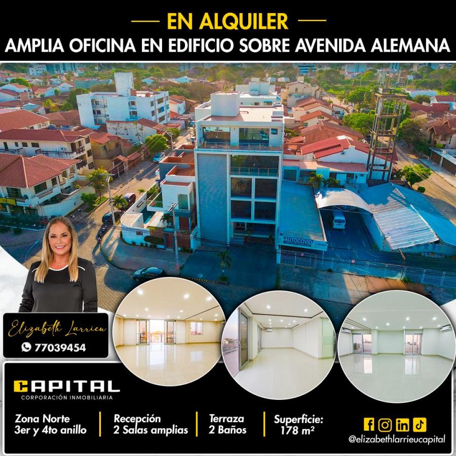 Foto Oficina en Alquiler en Santa Cruz de la Sierra, Santa Cruz - $ 700 - OFA7951 - BienesOnLine