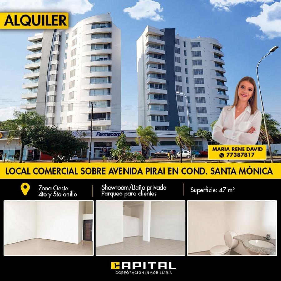 Foto Local en Alquiler en Zona Oeste, Santa Cruz de la Sierra, Santa Cruz - $ 4.000 - LOA7962 - BienesOnLine