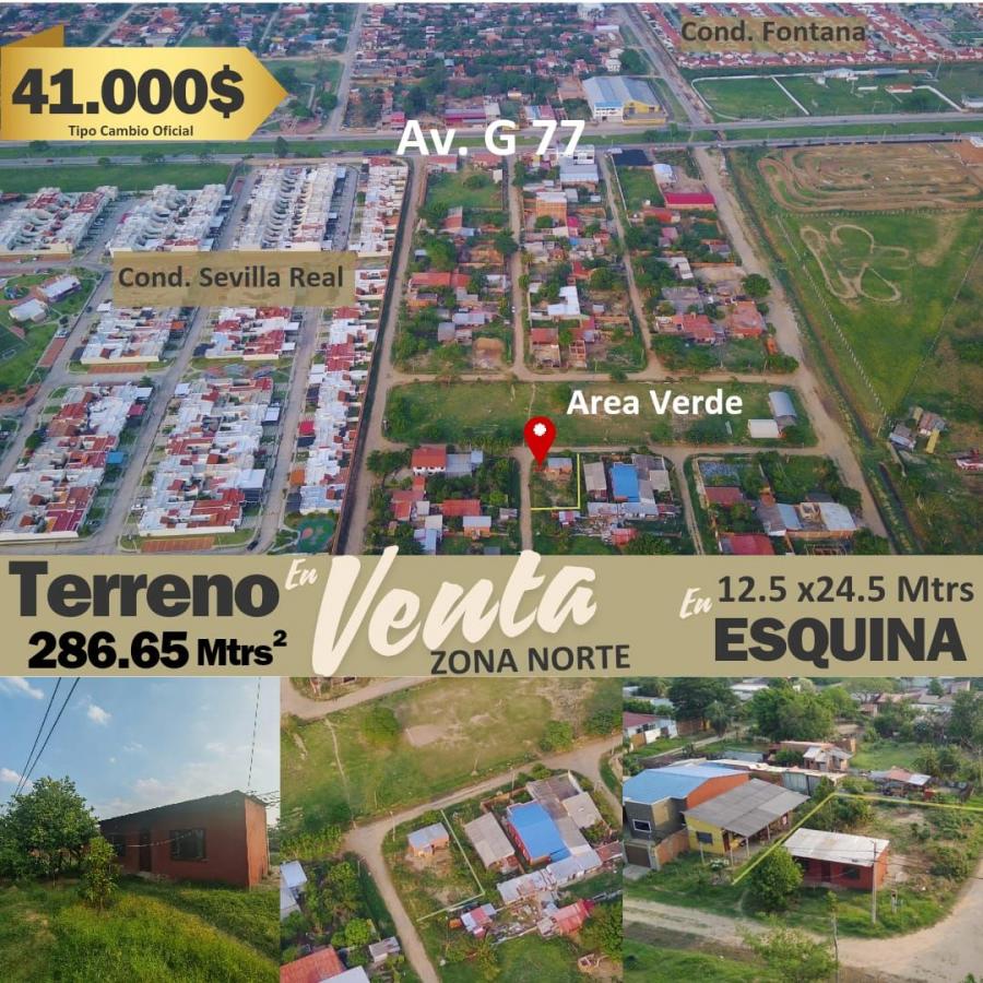 Foto Terreno en Venta en Santa Cruz de la Sierra, Santa Cruz - U$D 41.000 - TEV8017 - BienesOnLine