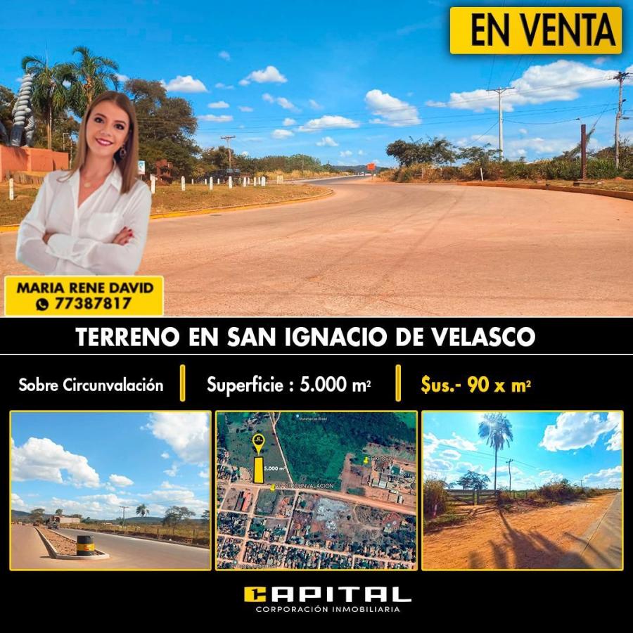 Foto Terreno en Venta en San Ignacio de Velasco, San Ignacio de Velasco, Santa Cruz - U$D 90 - TEV7910 - BienesOnLine