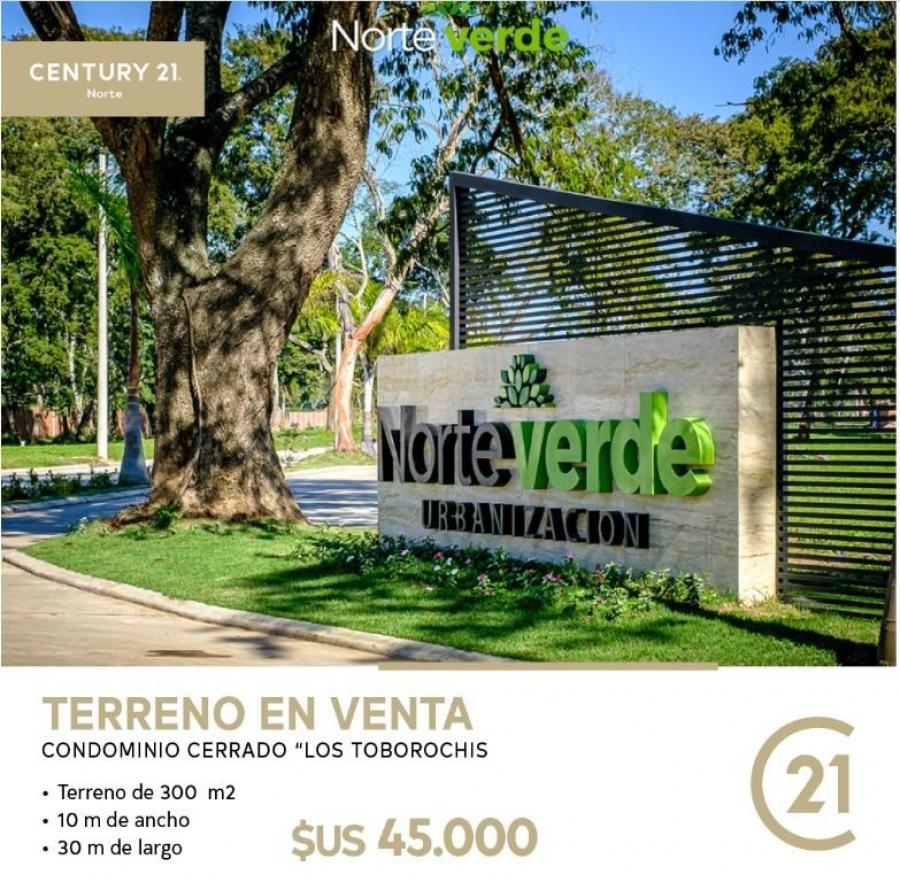 TERRENO EN VENTA EN URBANIZACION NORTE VERDE, AVENIDA BANZER KM 9