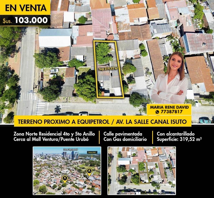 Foto Terreno en Venta en Santa Cruz de la Sierra, Santa Cruz - U$D 103.000 - TEV7802 - BienesOnLine