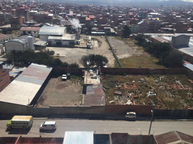 Terreno en venta zona industrial El Alto