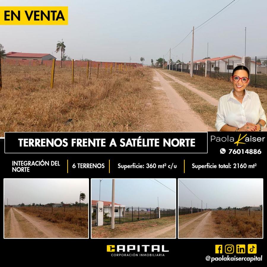 Foto Terreno en Venta en Integración del Norte, Valle Sánchez, Santa Cruz - U$D 12.500 - TEV7982 - BienesOnLine