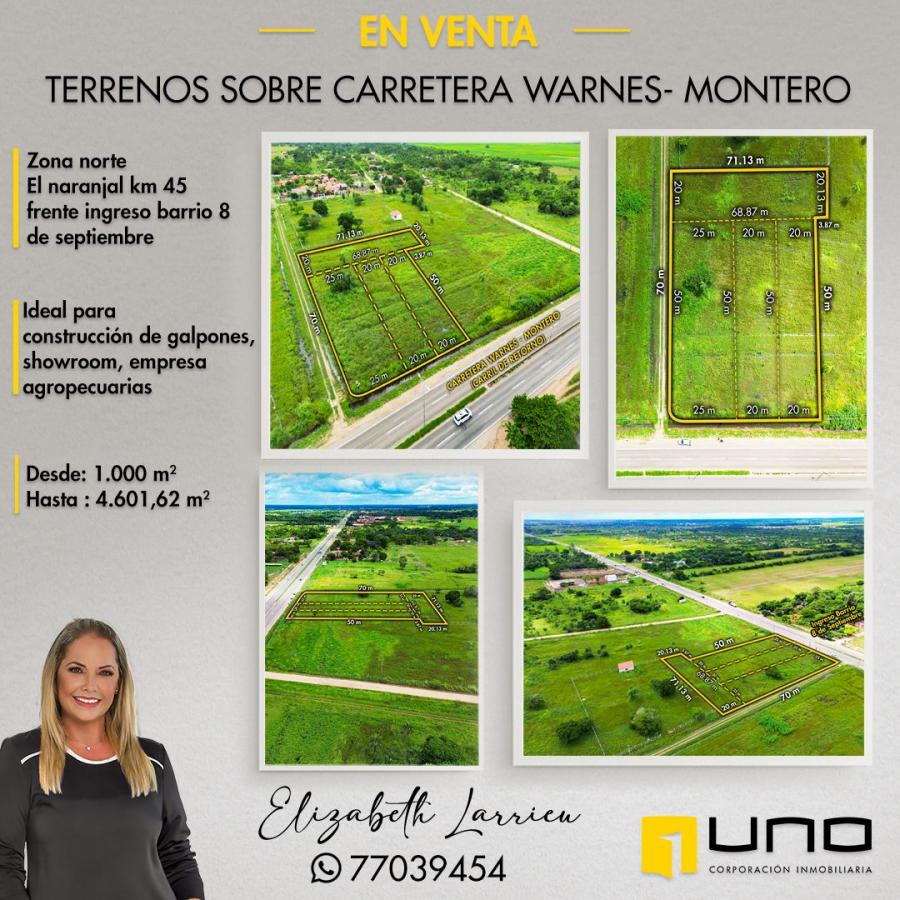 Terrenos en venta zona norte