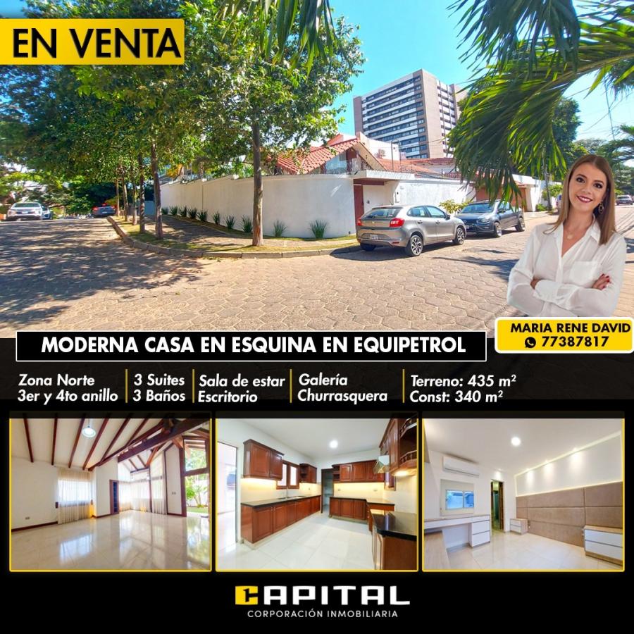 Foto Casa en Venta en Barrio Equipetrol, Santa Cruz de la Sierra, Santa Cruz - U$D 435.000 - CAV7824 - BienesOnLine