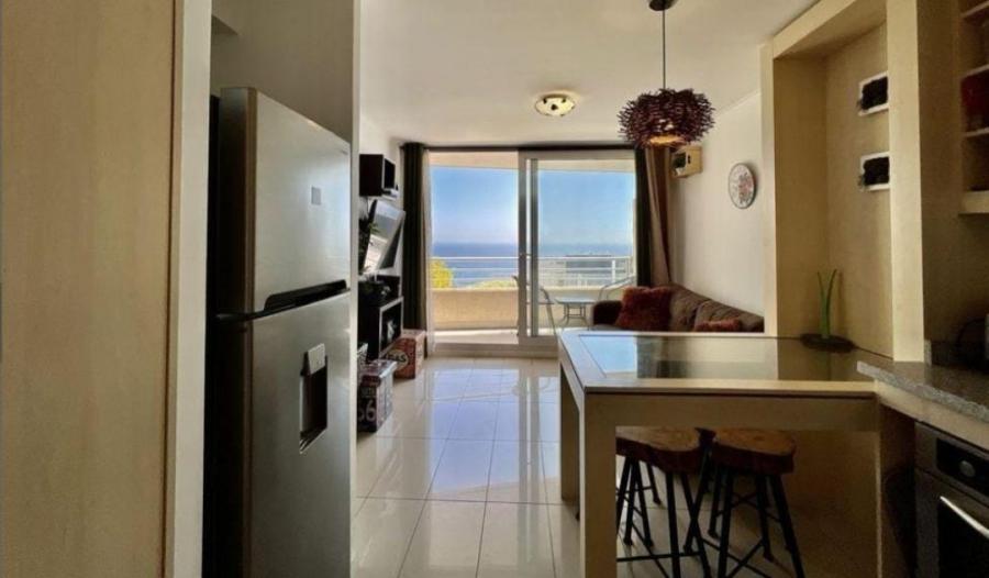 Arriendo departamento amoblado con vista al mar