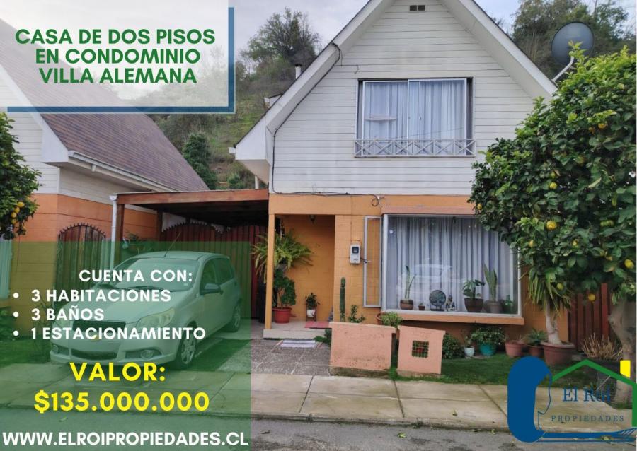 Foto Casa en Venta en Villa Alemana, Valparaiso - $ 134.999.999 - CAV151660 - BienesOnLine