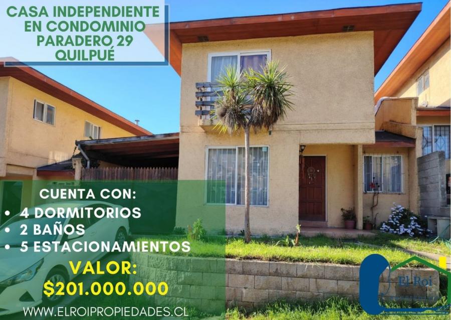 Foto Casa en Venta en Paradero 29, Quilpué, Valparaiso - $ 201.000.000 - CAV153558 - BienesOnLine