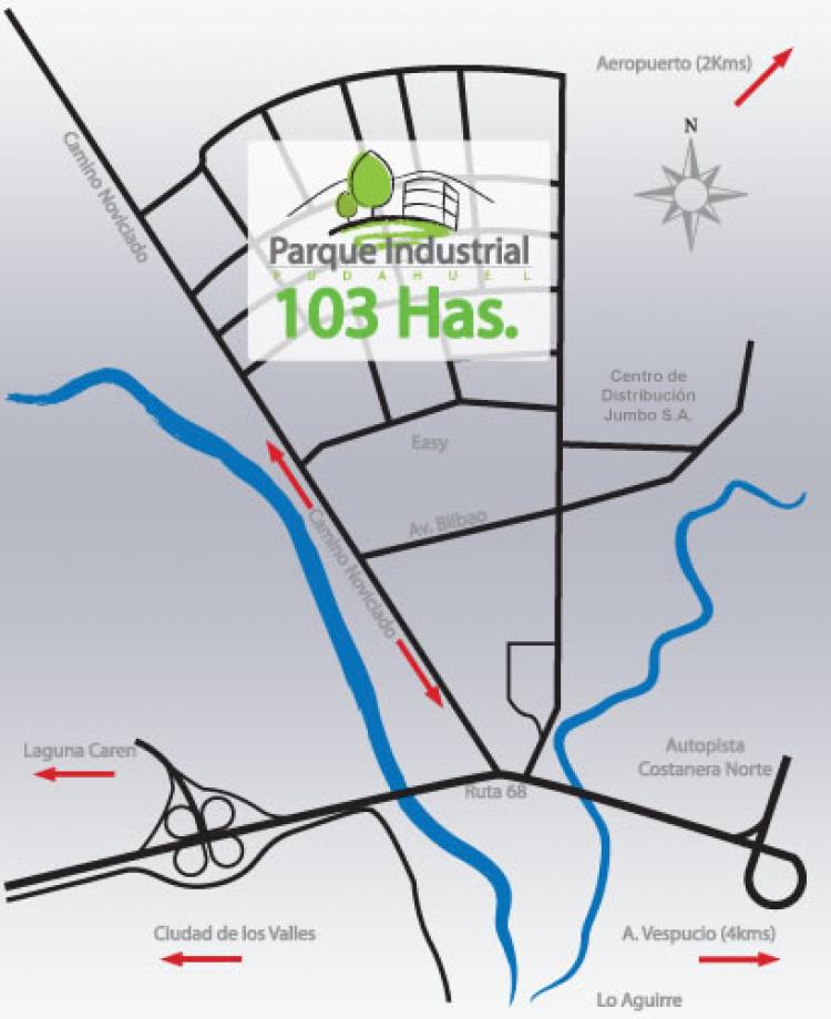 Venta de sitios industriales en Pudahuel