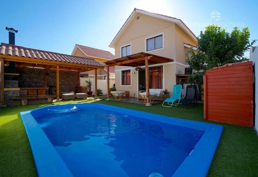 LOS ANDES - ARRIENDO CASA 4D 3B PISCINA - VISTA CORILLERA 3