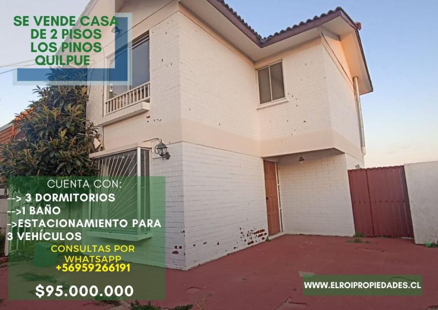 Foto Casa en Venta en Los Pinos, Quilpué, Valparaiso - $ 95.000.000 - CAV153580 - BienesOnLine